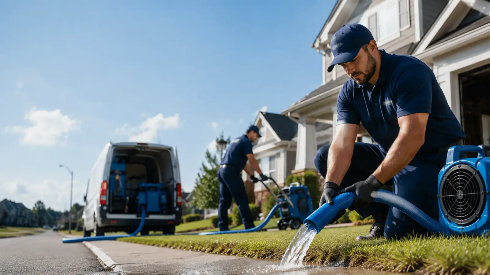 Flood Damage Restoration in Corwith, IA